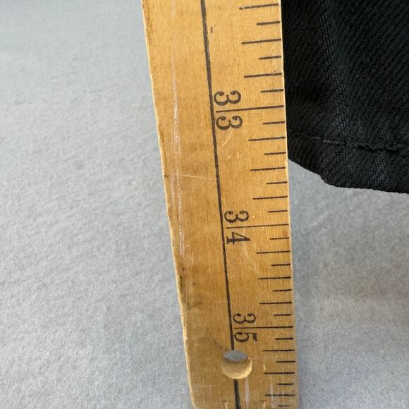 Levi's 501XX Big E Men's 33x34 Black Straight Leg Button Fly Preppy Normcore NWT - Picture 15 of 16